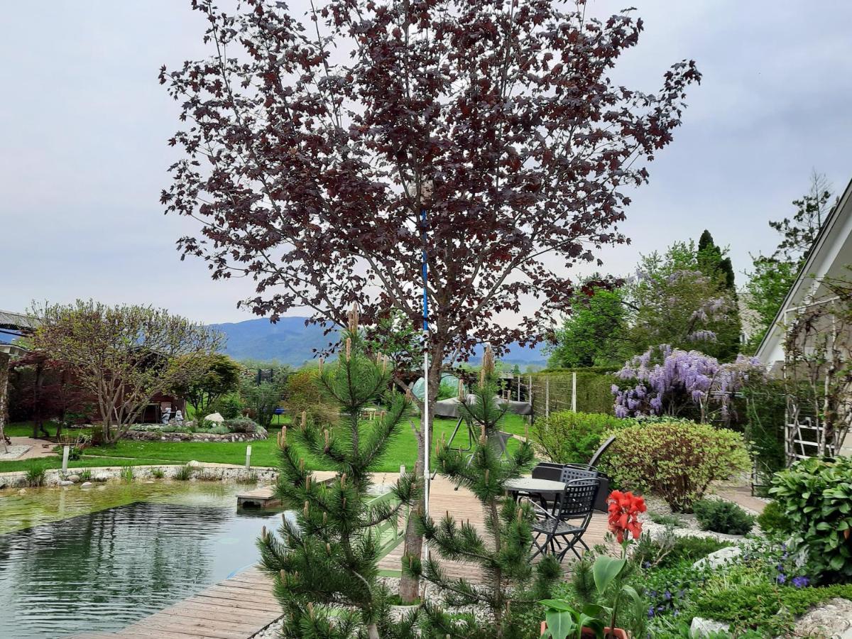 Garden Paradise Bled Apartments - Garden, Pond And Castle View Exterior foto
